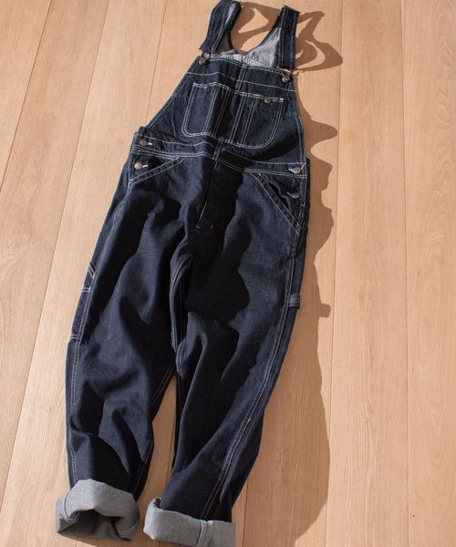 JOHN'S CLOSET(ジョンズクローゼット)の「【3】ワークデニムオーバーオール(サロペット/オーバーオール・メンズ・ワンウォッシュ/ダークインディゴブルー/その他・X-SMALL/LARGE/MEDIUM/SMALL/X-LARGE)」の3枚目の写真