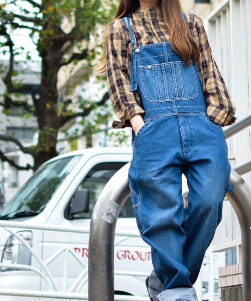 JOHN'S CLOSET(ジョンズクローゼット)の「【3】ワークデニムオーバーオール(サロペット/オーバーオール・メンズ・ワンウォッシュ/ダークインディゴブルー/その他・X-SMALL/LARGE/MEDIUM/SMALL/X-LARGE)」の6枚目の写真