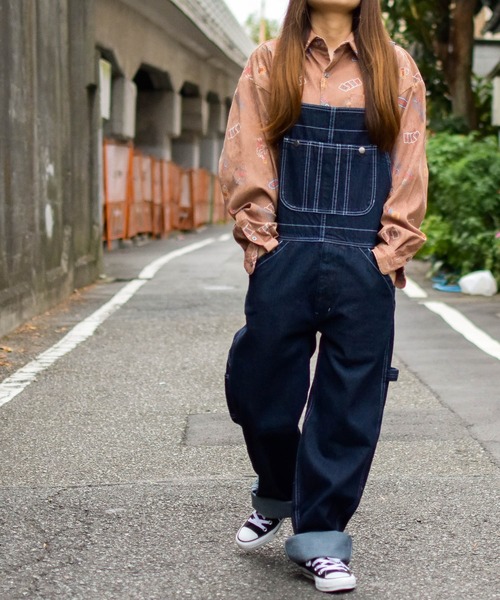 JOHN'S CLOSET(ジョンズクローゼット)の「【3】ワークデニムオーバーオール(サロペット/オーバーオール・メンズ・ワンウォッシュ/ダークインディゴブルー/その他・X-SMALL/LARGE/MEDIUM/SMALL/X-LARGE)」の17枚目の写真