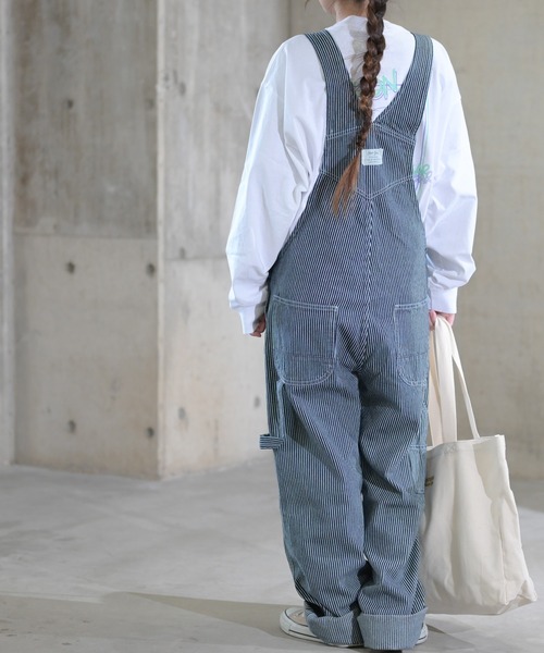JOHN'S CLOSET(ジョンズクローゼット)の「【3】ワークデニムオーバーオール(サロペット/オーバーオール・メンズ・ワンウォッシュ/ダークインディゴブルー/その他・X-SMALL/LARGE/MEDIUM/SMALL/X-LARGE)」の9枚目の写真