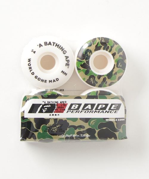 アベイシングエイプ ベイプ マルチカモ スケートボード COLOR CAMO SKATEBOARD M（スポーツグッズ）｜A BATHING APE（ア