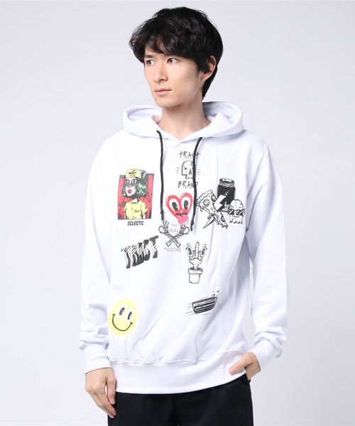 Tract(トラクト)の「ECLECTIC パーカー(パーカー)」|ホワイト