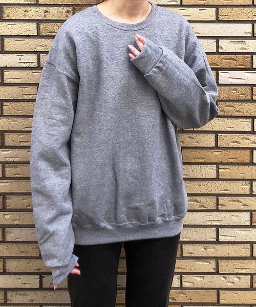 COMMON WARE(コモンウェアー)の「COMMONWARE:JERZEES SWEAT C/N(Tシャツ/カットソー・メンズ・ホワイト/ブラック/ネイビー/グレー・S/M/L/XL)」の3枚目の写真