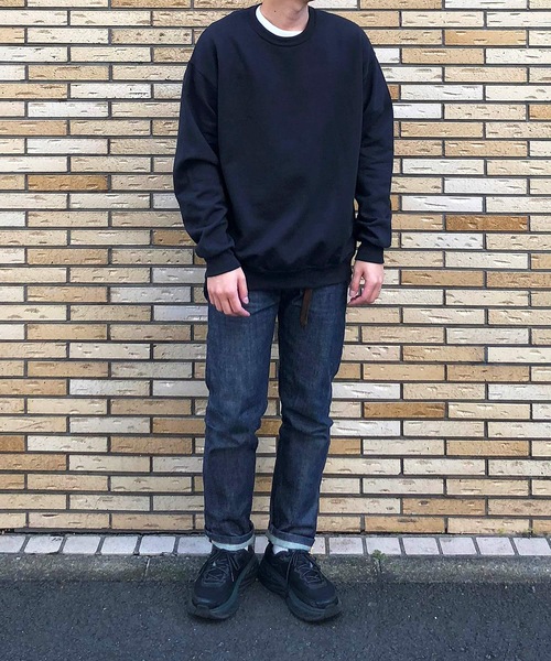 COMMON WARE(コモンウェアー)の「COMMONWARE:JERZEES SWEAT C/N(Tシャツ/カットソー・メンズ・ホワイト/ブラック/ネイビー/グレー・S/M/L/XL)」の1枚目の写真