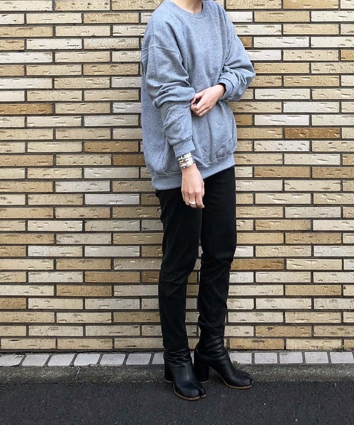 COMMON WARE(コモンウェアー)の「COMMONWARE:JERZEES SWEAT C/N(Tシャツ/カットソー・メンズ・ホワイト/ブラック/ネイビー/グレー・S/M/L/XL)」の12枚目の写真