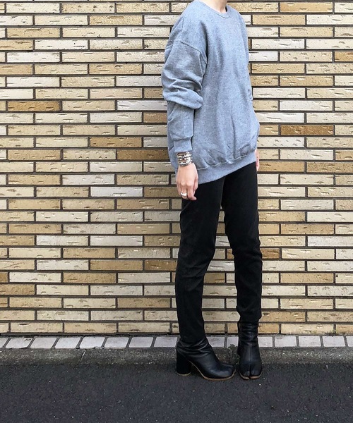 COMMON WARE(コモンウェアー)の「COMMONWARE:JERZEES SWEAT C/N(Tシャツ/カットソー・メンズ・ホワイト/ブラック/ネイビー/グレー・S/M/L/XL)」の8枚目の写真