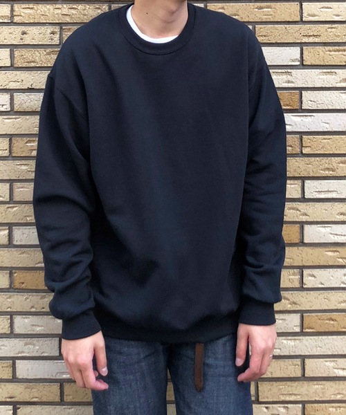 COMMON WARE(コモンウェアー)の「COMMONWARE:JERZEES SWEAT C/N(Tシャツ/カットソー・メンズ・ホワイト/ブラック/ネイビー/グレー・S/M/L/XL)」の5枚目の写真