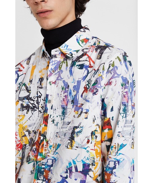 Desigual(デシグアル)の「シャツ長袖 DAVID(シャツ/ブラウス・メンズ・マルチ・L/M/S/2L/3L)」の6枚目の写真