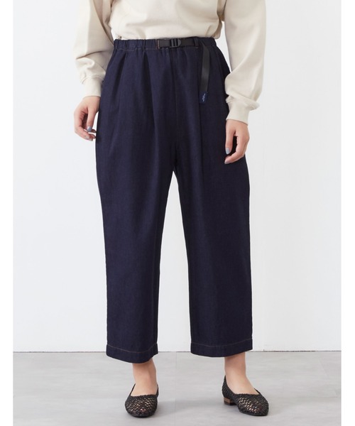 POU DOU DOU(プードゥドゥ)の「プラバックルベルトタックパンツ(その他パンツ・レディース・キナリ/イエロー/カーキ/インディゴブルー・3)」の11枚目の写真