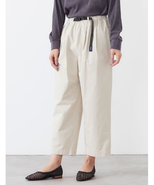 POU DOU DOU(プードゥドゥ)の「プラバックルベルトタックパンツ(その他パンツ・レディース・キナリ/イエロー/カーキ/インディゴブルー・3)」の17枚目の写真