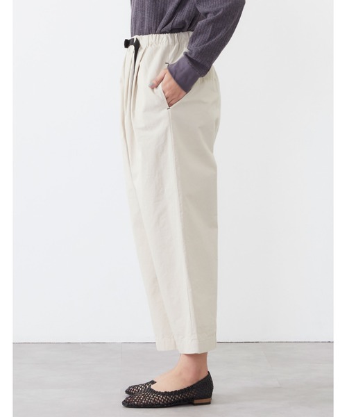 POU DOU DOU(プードゥドゥ)の「プラバックルベルトタックパンツ(その他パンツ・レディース・キナリ/イエロー/カーキ/インディゴブルー・3)」の19枚目の写真