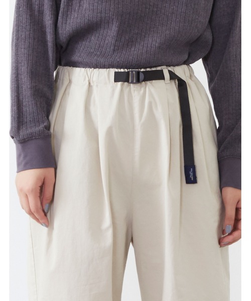 POU DOU DOU(プードゥドゥ)の「プラバックルベルトタックパンツ(その他パンツ・レディース・キナリ/イエロー/カーキ/インディゴブルー・3)」の21枚目の写真