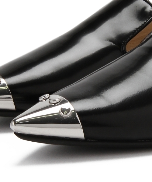 ODETTE E ODILE(オデットエオディール)の「サブリナ マルトーネ/S/M ポインテッドキャップSLP【L】(ドレスシューズ・レディース・ブラック・35h/38h/36h/37h)」の6枚目の写真
