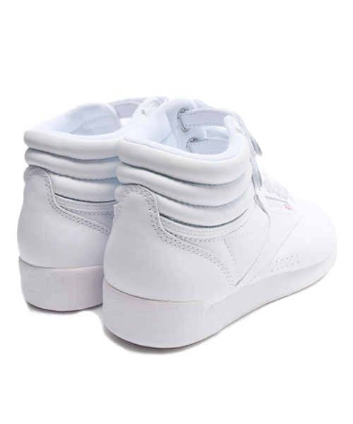 Reebok（リーボック）の「Reebok CLASSIC FREESTYLE HI-White(2431)（スニーカー・レディース・ホワイト・23cm/23.5cm/24cm/24.5cm）」の5枚目の写真
