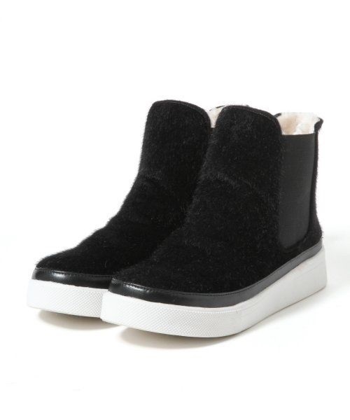 GLOBAL WORK(グローバルワーク)の「ハイカットスリッポン/553223(スリッポン・レディース・ブラック/ブラック系その他/グレー/ネイビー・SMALL/LARGE/MEDIUM)」の8枚目の写真