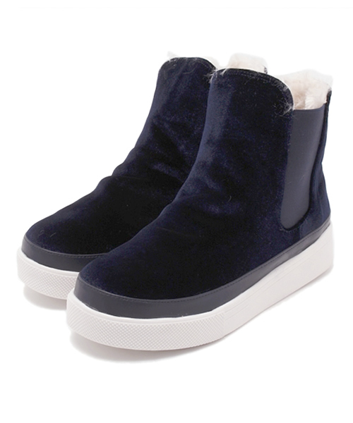 GLOBAL WORK(グローバルワーク)の「ハイカットスリッポン/553223(スリッポン・レディース・ブラック/ブラック系その他/グレー/ネイビー・SMALL/LARGE/MEDIUM)」の6枚目の写真