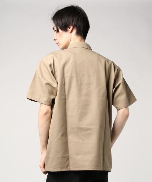 BEN DAVIS（ベンデイビス）の「【BEN DAVIS/ベンデイビス】（UN）SHORT SLEEVE SOLID 1/2 ZIP（シャツ/ブラウス・メンズ・レッド/ネイビー/マルーン/オリーブ/オレンジ/チャコール/ホワイト/ブラック/カーキ/ブラウン・MEDIUM/LARGE/X-LARGE）」の12枚目の写真