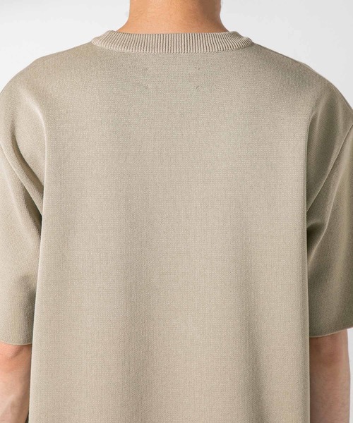 UNITED TOKYO(ユナイテッドトウキョウ)の「バンダナ柄S/Sサマーニット/ビックシルエット(ニット/セーター・メンズ・ブラック/ベージュ・1/2/3)」の19枚目の写真