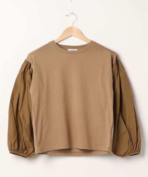 CLANE（クラネ）の「COMBINATION PUFF TOPS（Tシャツ/カットソー