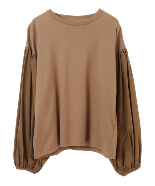 CLANE クラネ COMBINATION PUFF TOPS R133 CLANE（クラネ）の「COMBINATION PUFF TOPS（Tシャツ/カットソー