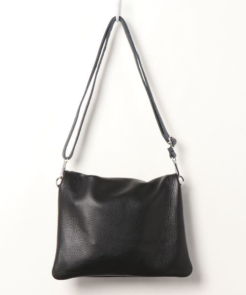 【美品】LAURA DI MAGGIO サークルハンドルショルダーバッグ LAURA DI MAGGIO)サークルハンドルショルダーバッグ（ショルダー