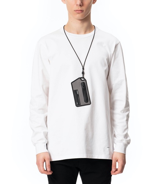 ATTACHMENT(アタッチメント)の「ソロテックスメモリータスラン ネックコインケース(コインケース・メンズ・ライトグレー/カーキ/ブラック・FREE)」の6枚目の写真