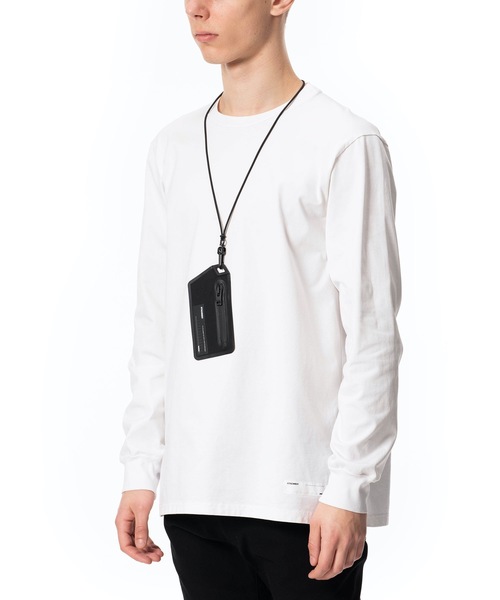 ATTACHMENT(アタッチメント)の「ソロテックスメモリータスラン ネックコインケース(コインケース・メンズ・ライトグレー/カーキ/ブラック・FREE)」の9枚目の写真