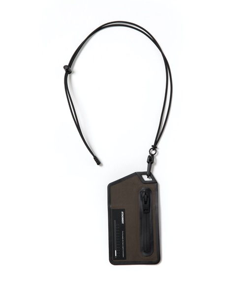ATTACHMENT(アタッチメント)の「ソロテックスメモリータスラン ネックコインケース(コインケース・メンズ・ライトグレー/カーキ/ブラック・FREE)」の18枚目の写真