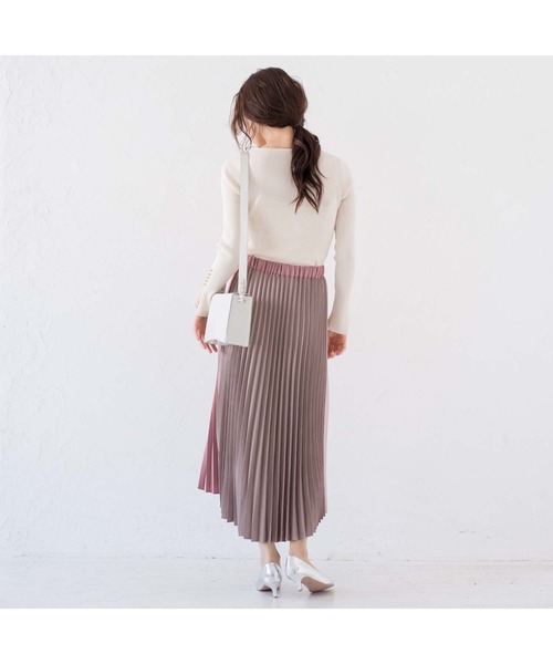 LOUNGEDRESS（ラウンジドレス）の「配色プリーツスカート
