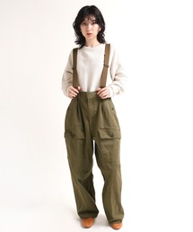 RNA-N | R3796 2WAYカーゴサスペンダーパンツ(カーゴパンツ)