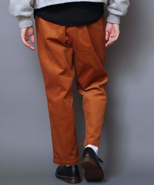 KANGOL（カンゴール）の「【KANGOL/カンゴール】コーデュロイパンツ　ワイドパンツ　テーパードシルエット　ウエストゴム仕様（その他パンツ・メンズ・ベージュ/ブラウン・MEDIUM/LARGE/X-LARGE）」の9枚目の写真