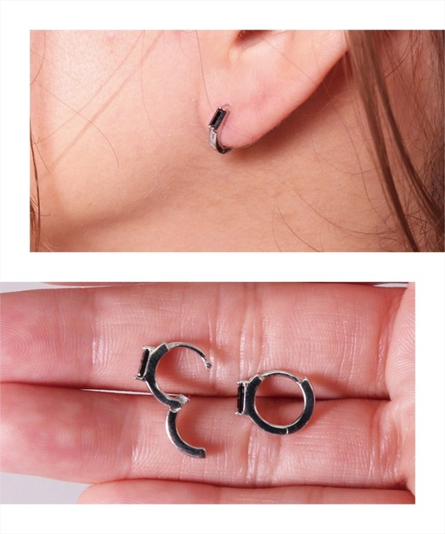BAYBLO（ベイブロ）の「(EL)【ユニセックス】シルバー925 デザイン ピアス[2個入り/両耳用]（ピアス（両耳用）・レディース・シルバー系その他/その他8/その他9/その他10/その他11/その他12/その他13/その他14/ゴールド系その他/シルバー系その他2/シルバー系その他3/シルバー系その他4/シルバー系その他5/シルバー系その他6/シルバー系その他7/その他15/その他16/その他17/ゴールド系その他2・FREE）」の19枚目の写真