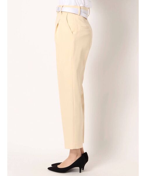 MERCURYDUO（マーキュリーデュオ）の「ハラコベルト付テーパードパンツ（その他パンツ・レディース・ライトグレー/オフホワイト/イエロー・SMALL/MEDIUM）」の6枚目の写真