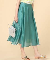 【WEB限定カラーあり】シアースラブミディフレアスカート