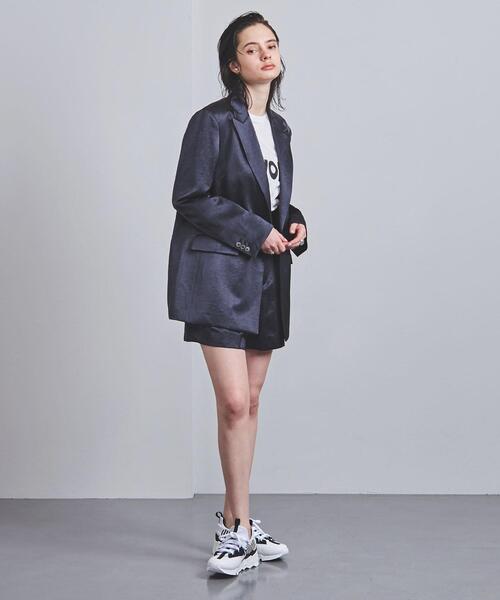 UNITED ARROWS（ユナイテッドアローズ）の「RPSP/UGCM 1ボタン テーラードジャケット（テーラードジャケット・レディース・ホワイト/ネイビー・38/36）」の10枚目の写真