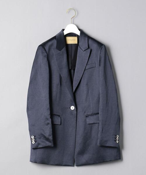 UNITED ARROWS（ユナイテッドアローズ）の「RPSP/UGCM 1ボタン テーラードジャケット（テーラードジャケット・レディース・ホワイト/ネイビー・38/36）」の5枚目の写真