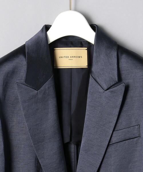 UNITED ARROWS（ユナイテッドアローズ）の「RPSP/UGCM 1ボタン テーラードジャケット（テーラードジャケット・レディース・ホワイト/ネイビー・38/36）」の14枚目の写真
