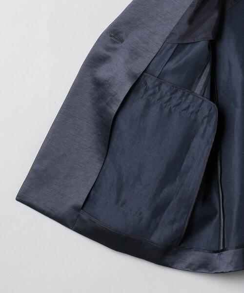 UNITED ARROWS（ユナイテッドアローズ）の「RPSP/UGCM 1ボタン テーラードジャケット（テーラードジャケット・レディース・ホワイト/ネイビー・38/36）」の18枚目の写真