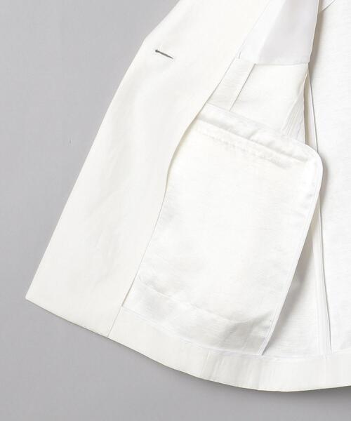 UNITED ARROWS（ユナイテッドアローズ）の「RPSP/UGCM 1ボタン テーラードジャケット（テーラードジャケット・レディース・ホワイト/ネイビー・38/36）」の21枚目の写真