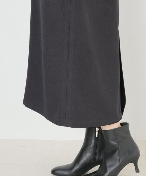 SLOBE IENA（スローブイエナ）の「Vネックワンピース【手洗い可能】◆（ジャンパースカート・レディース・チャコールグレー・36/38）」の12枚目の写真