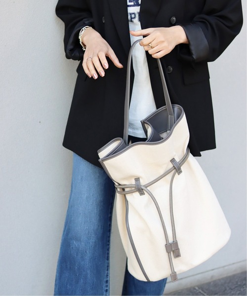 the dilettante / ザ ディッレタント】 LARGE DRAWING BAG：バッグ 