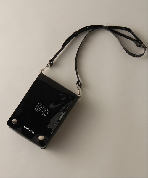 NaNa-NaNa（ナナナナ）の「【NaNa-NaNa】VERTICAL B6（ショルダーバッグ・メンズ・ブラック/コバルトブルー・FREE）」の2枚目の写真