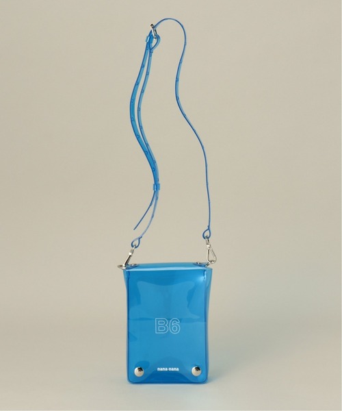 NaNa-NaNa（ナナナナ）の「【NaNa-NaNa】VERTICAL B6（ショルダーバッグ・メンズ・ブラック/コバルトブルー・FREE）」の9枚目の写真