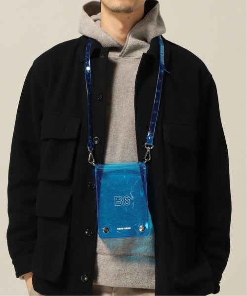 NaNa-NaNa（ナナナナ）の「【NaNa-NaNa】VERTICAL B6（ショルダーバッグ・メンズ・ブラック/コバルトブルー・FREE）」の18枚目の写真