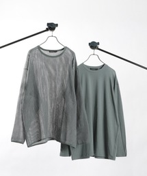 RAGEBLUE | ＜メッシュT＆ロンTセット＞メッシュアンサンブルロンT/931835(Tシャツ/カットソー)