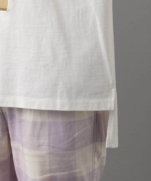 AVIREX（アヴィレックス）の「スリーブレス バックプリントティーシャツ/ SLEEVELESS BACK PRINT T-SHIRT（Tシャツ/カットソー・レディース・ホワイト/ミント・FREE）」の22枚目の写真