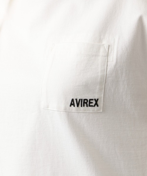 AVIREX（アヴィレックス）の「スリーブレス バックプリントティーシャツ/ SLEEVELESS BACK PRINT T-SHIRT（Tシャツ/カットソー・レディース・ホワイト/ミント・FREE）」の10枚目の写真