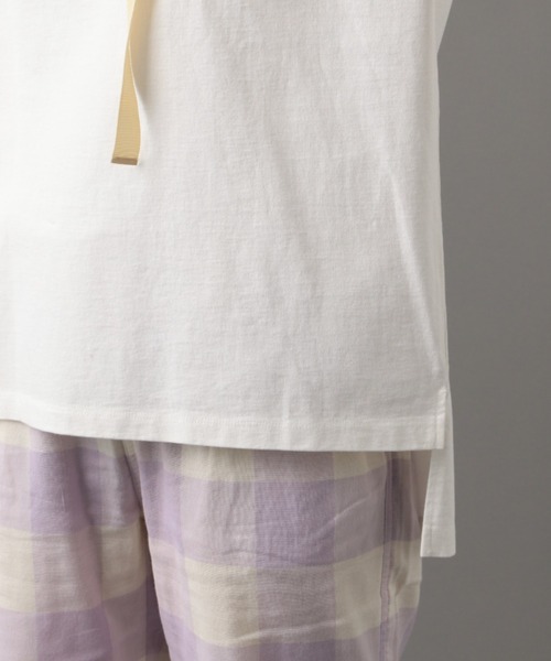 AVIREX（アヴィレックス）の「スリーブレス バックプリントティーシャツ/ SLEEVELESS BACK PRINT T-SHIRT（Tシャツ/カットソー・レディース・ホワイト/ミント・FREE）」の8枚目の写真