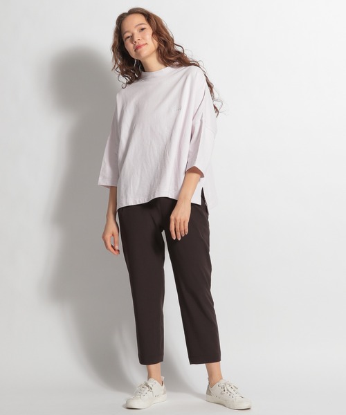 NUMERALS（ヌメラルズ）の「[NUMERALS]タックパンツ（スラックス・レディース・ブラック/ベージュ/ブルー・MEDIUM/LARGE）」の11枚目の写真