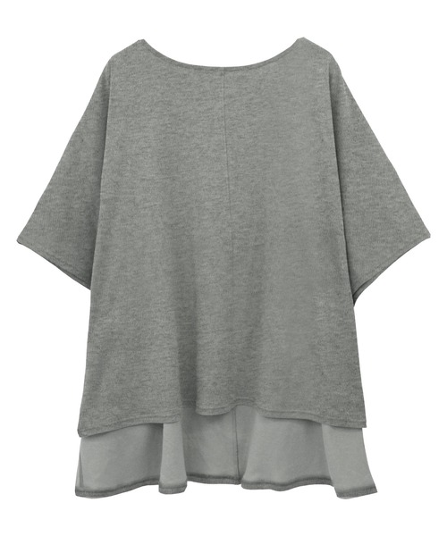 SweetMommy（スウィートマミー）の「360度カバーポンチョ型授乳ケープ（授乳ケープ/授乳クッション・レディース・ダークブラウン/グレイッシュベージュ/ブルー/スモークピンク/杢グレー/ブラック・FREE）」の15枚目の写真